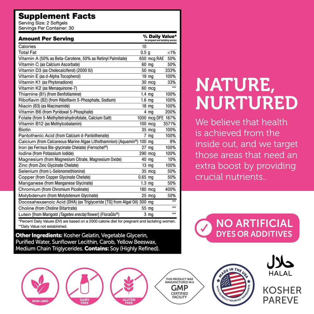 Zahler softgel held between fingers showing smooth oil-filled texture