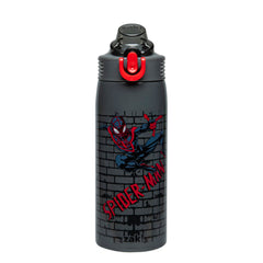 Zak Designs Spider‑Man front view showing kid‑friendly design and 19oz capacity