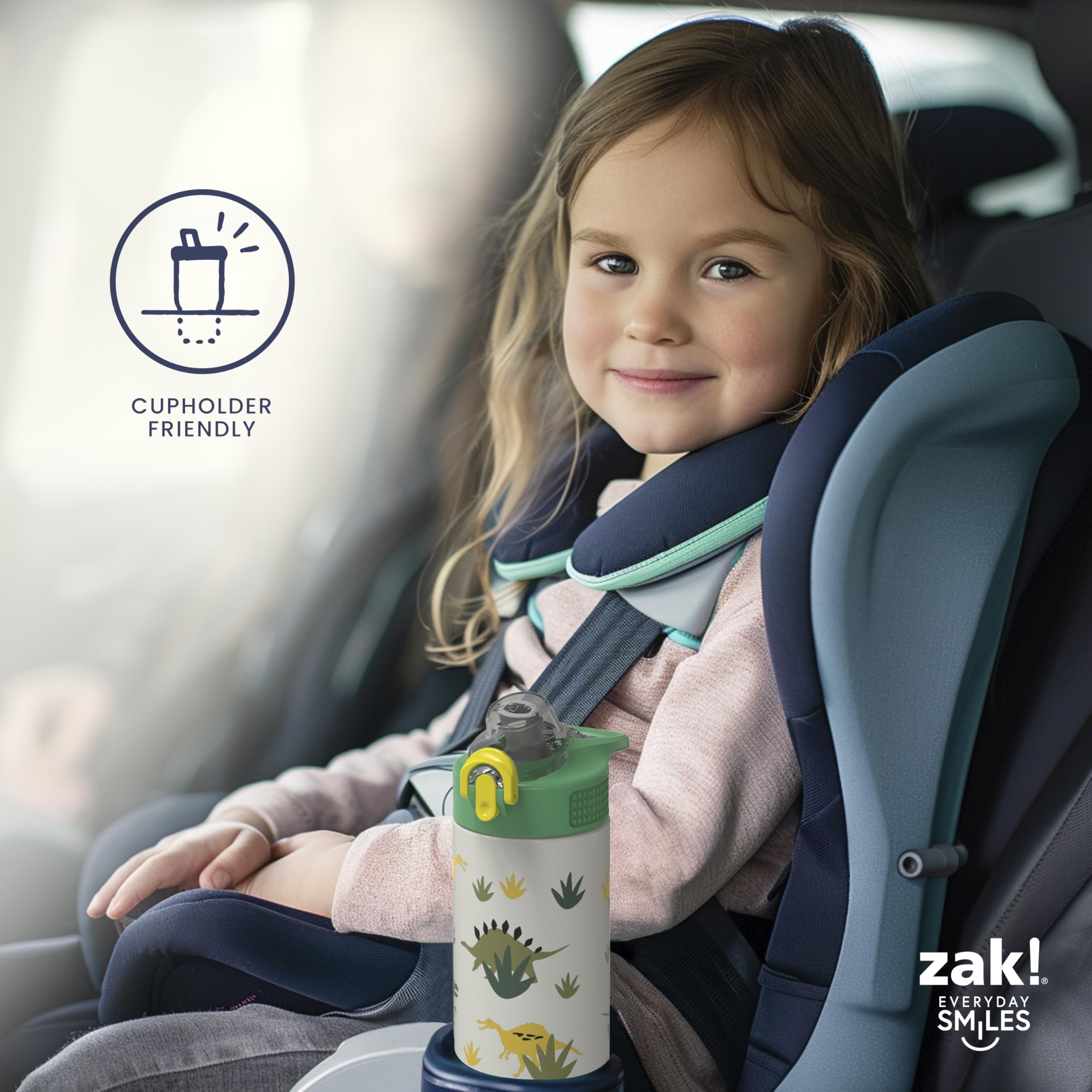zak designs bottle in backpack for travel-ready leak-resistant convenience