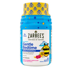 Zarbee's front packaging showing bottle and 30ct label for reassurance