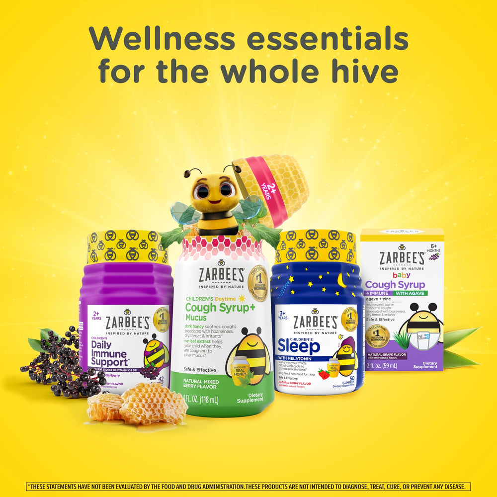 Zarbee's natural ingredient sources emphasizing vegetarian formulation