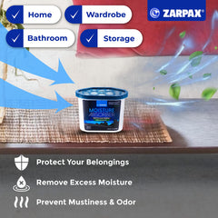 Zarpax activated charcoal layer close-up demonstrating odor-absorbing action