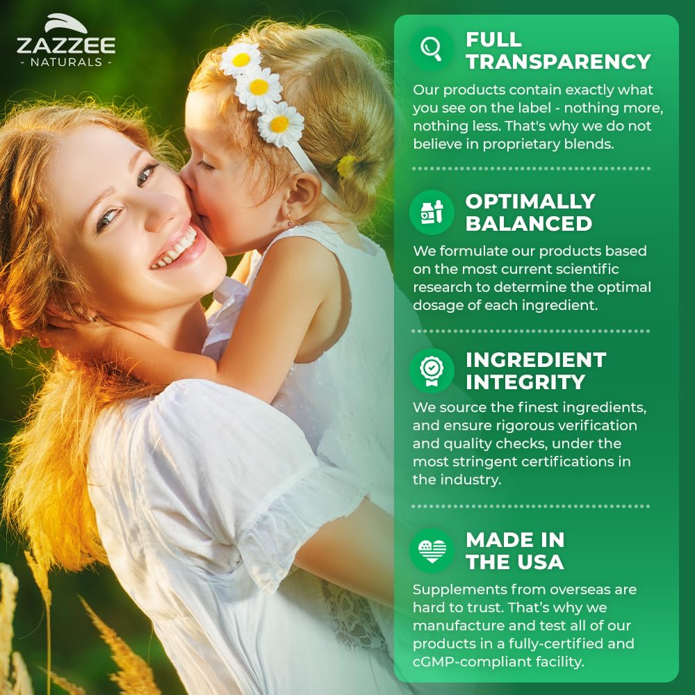 Zazzee product label with USDA Organic seal emphasizing certified-organic sourcing benefit