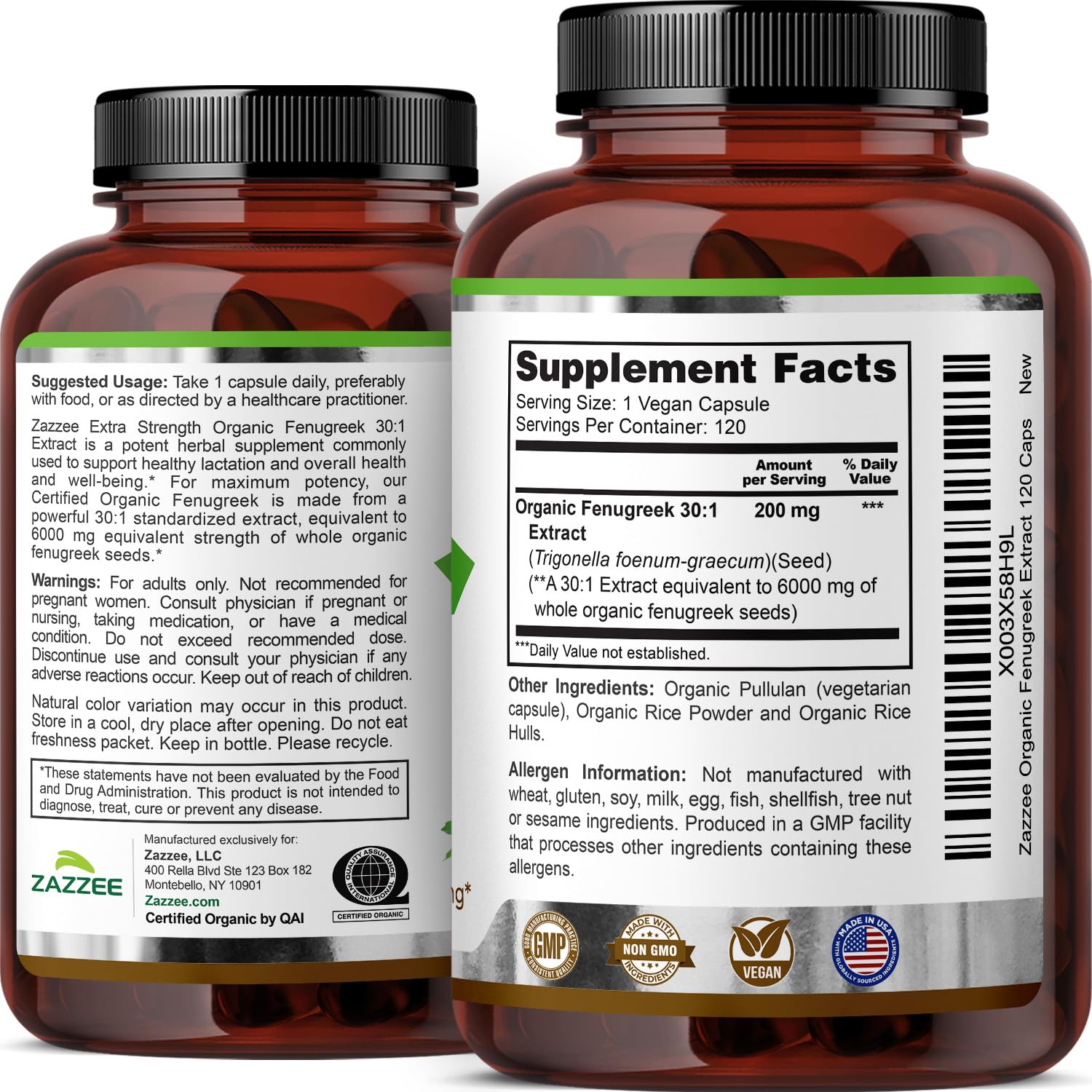 Zazzee bottle beside morning routine items showing easy integration into daily supplements