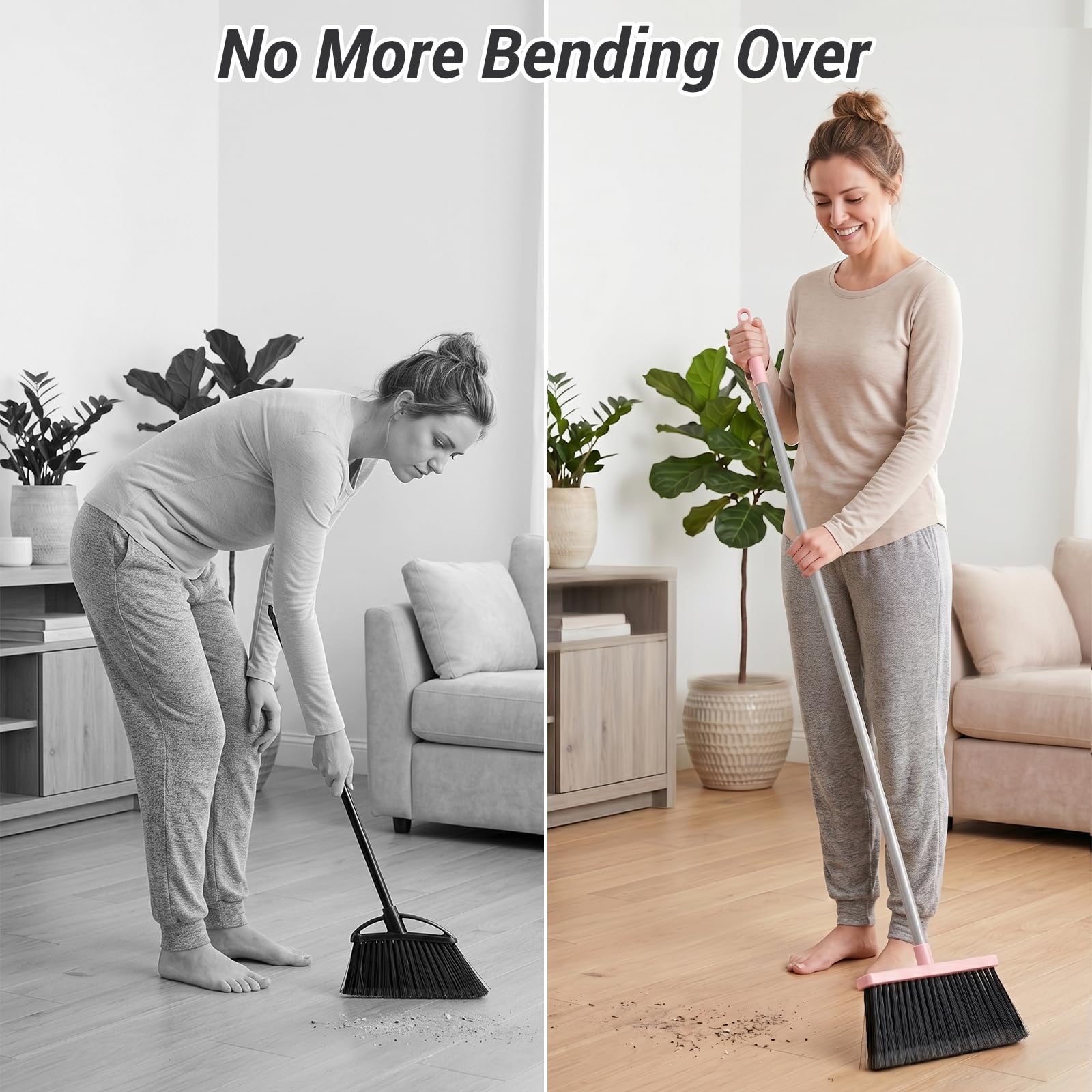 Zeawec in-kitchen scene sweeping pet hair for faster daily cleanups