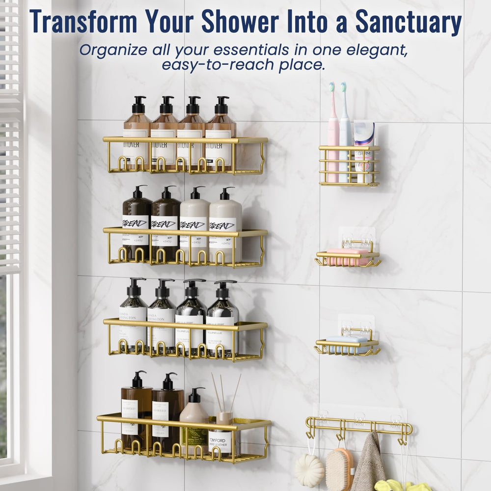 zeawec toothbrush holder mounted on tile keeping brushes organized