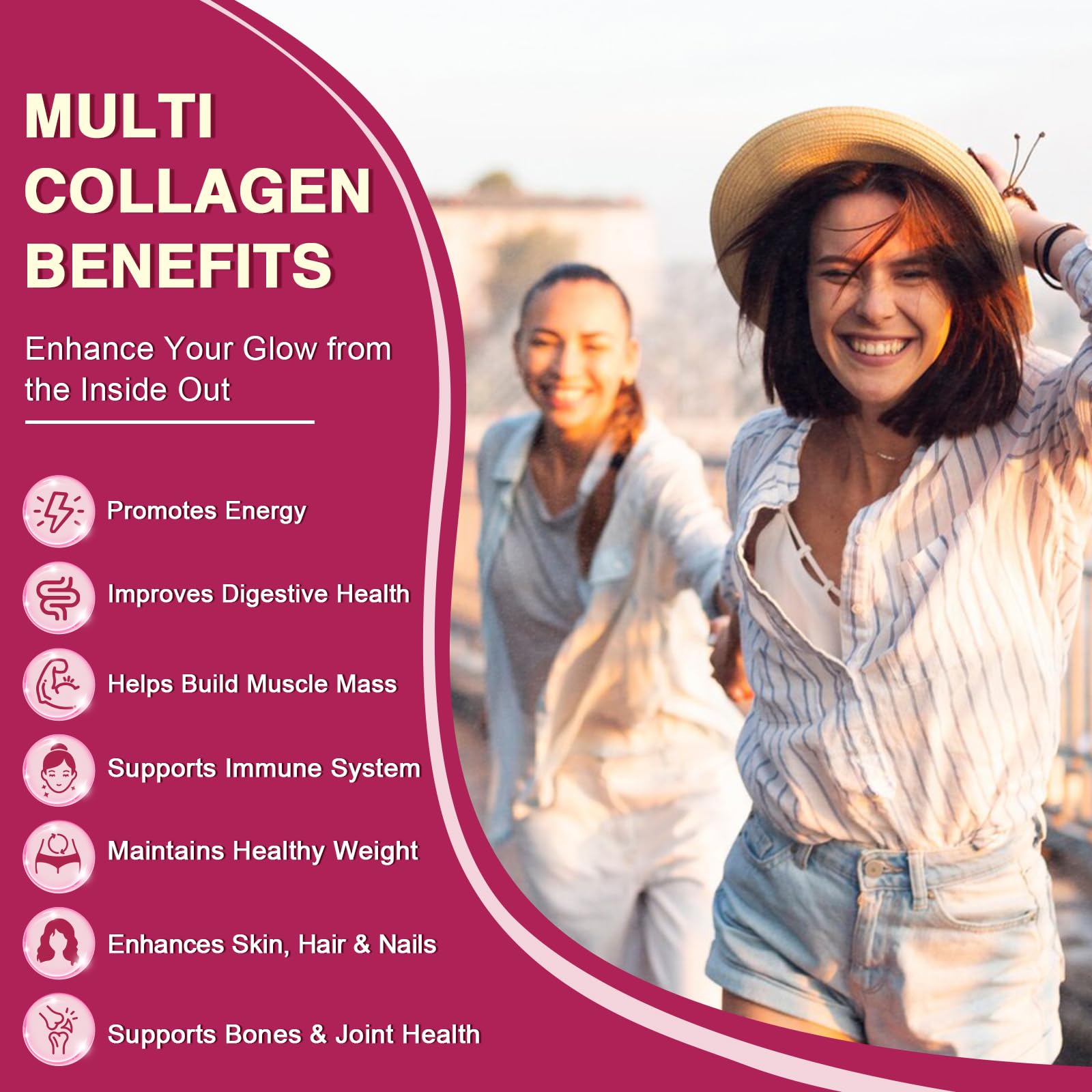 ZEBORA ingredient sources arrangement showing multi-collagen origins