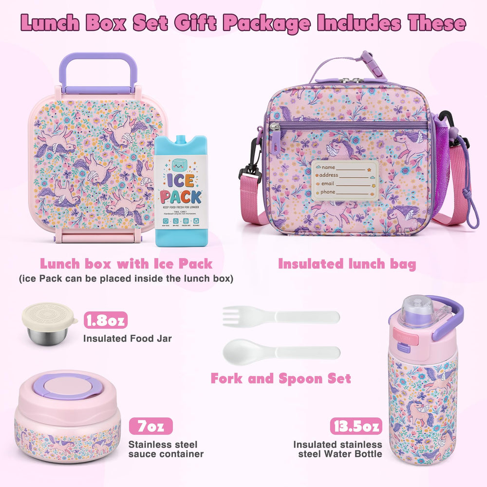 Zeekala lunch box open with compartment tray and removable ice pack benefits freshness