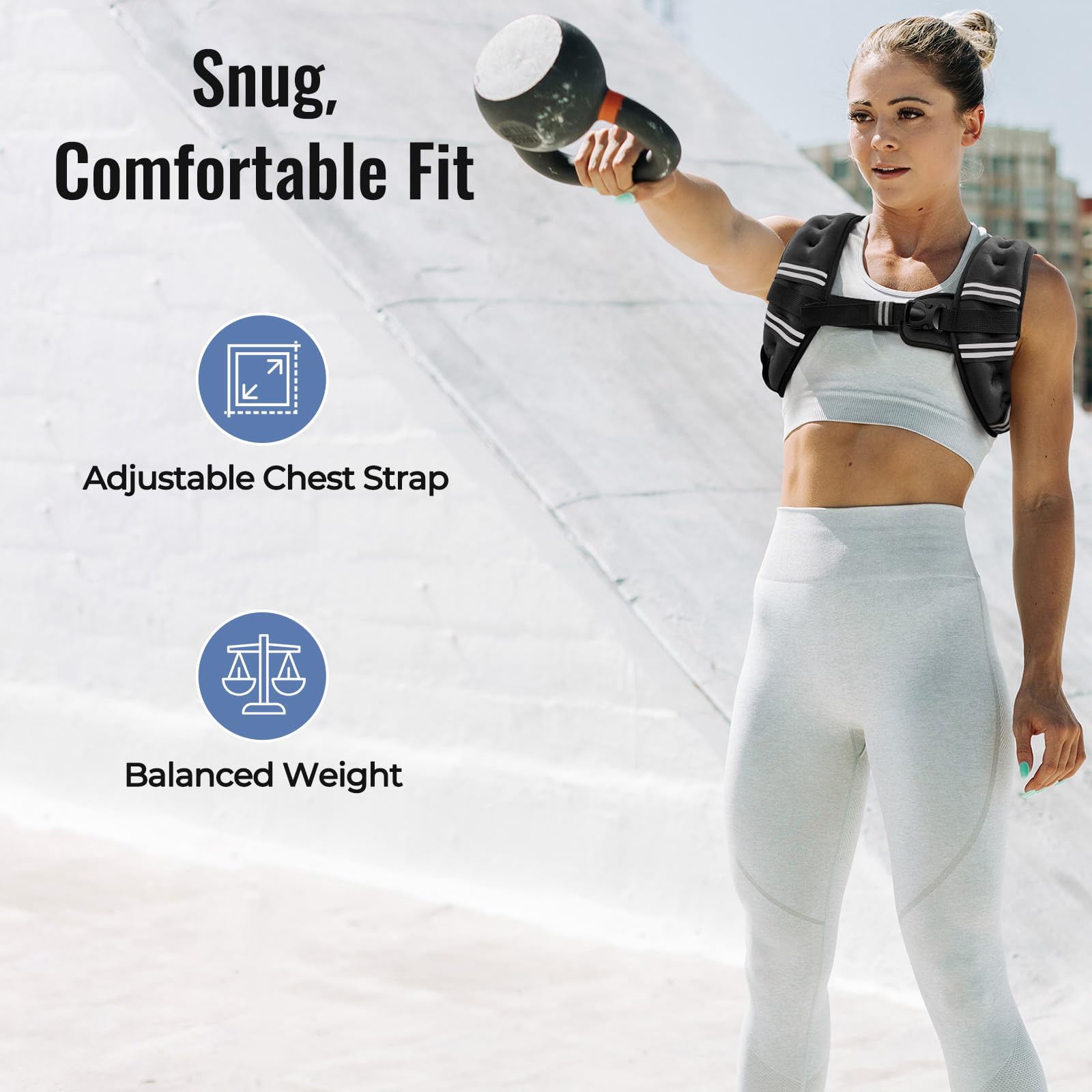 zeerun adjustable buckle and band demonstrating stable snug fit