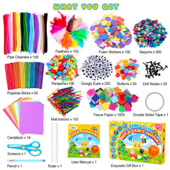 Zefy contents laid out displaying colorful supplies and clear compartments for fast access