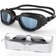 Zeligerstar front view of polarized goggles showing clear lens benefit