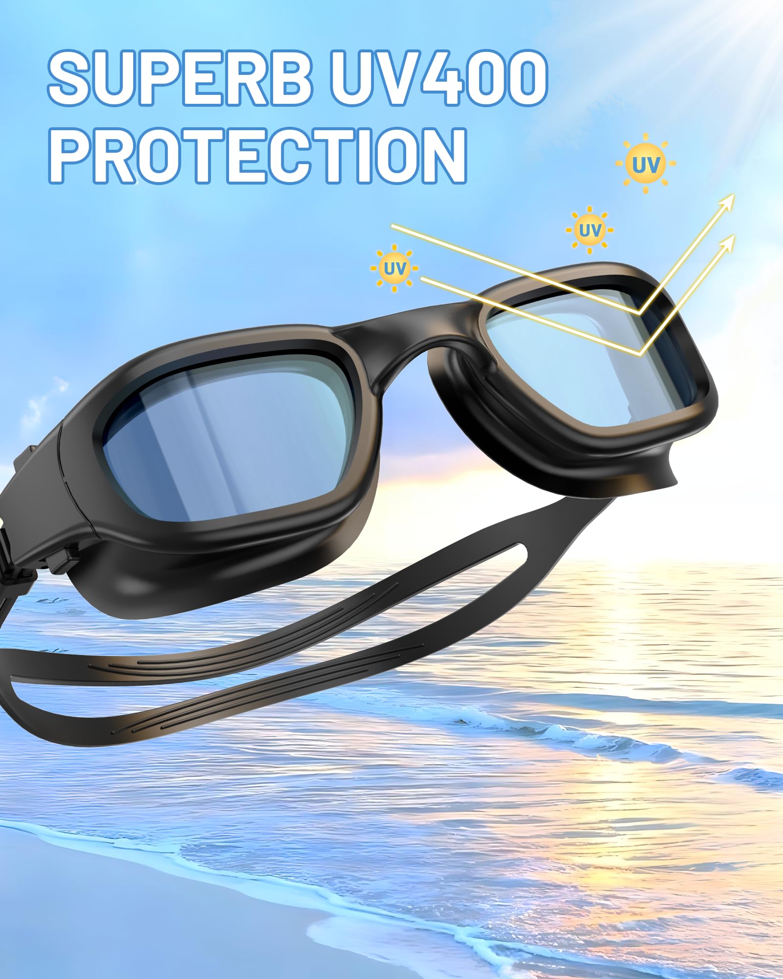 Zeligerstar close-up of polarized lens highlighting reduced glare benefit