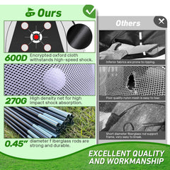 Zensouds 3-in-1 turf mat with rubber tee showing realistic turf feel for varied shot practice
