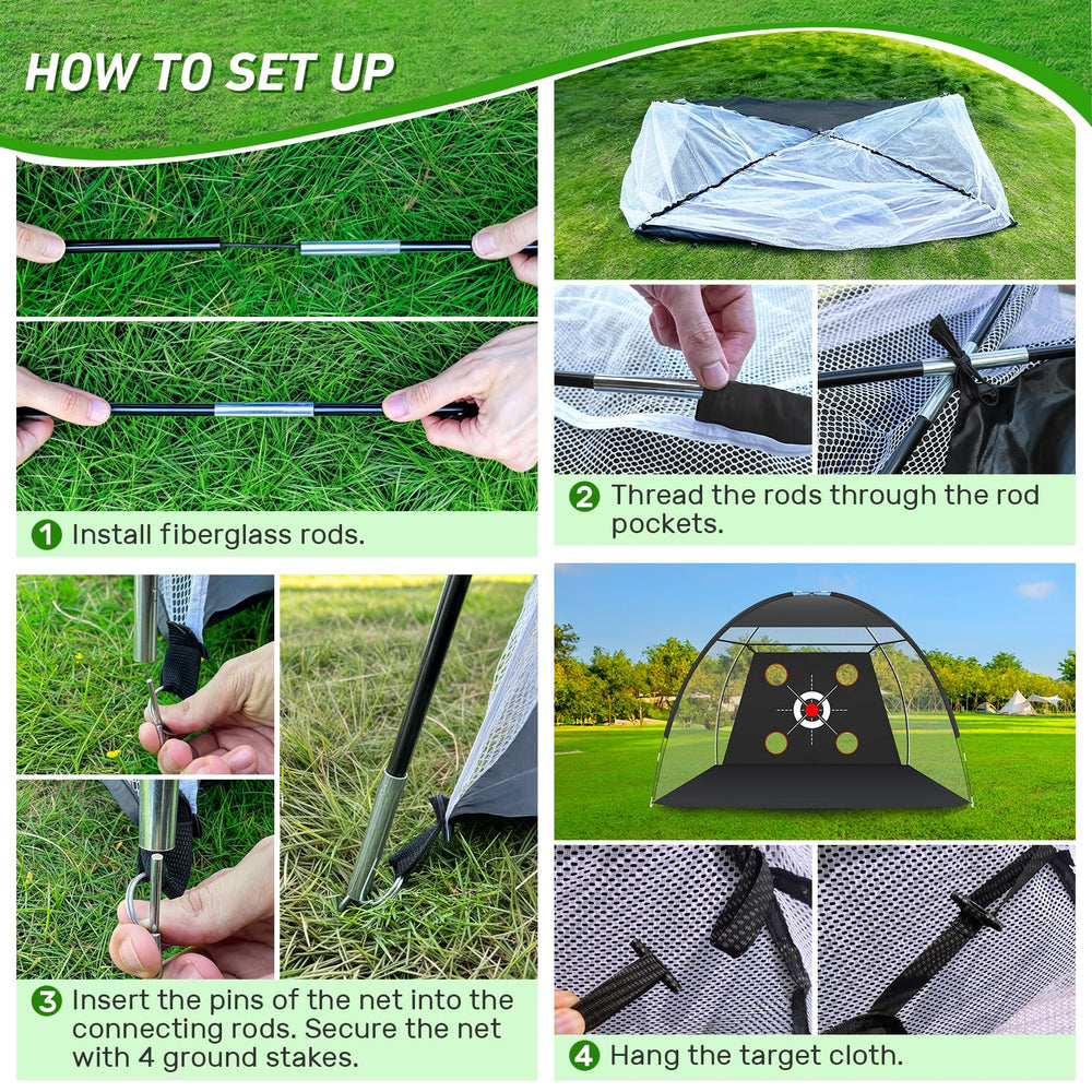 Zensouds bullseye target pocket detail highlighting accuracy training and reduced net wear