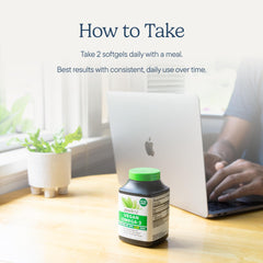 Zenwise Health supplement facts label detail showing EPA and DHA amounts