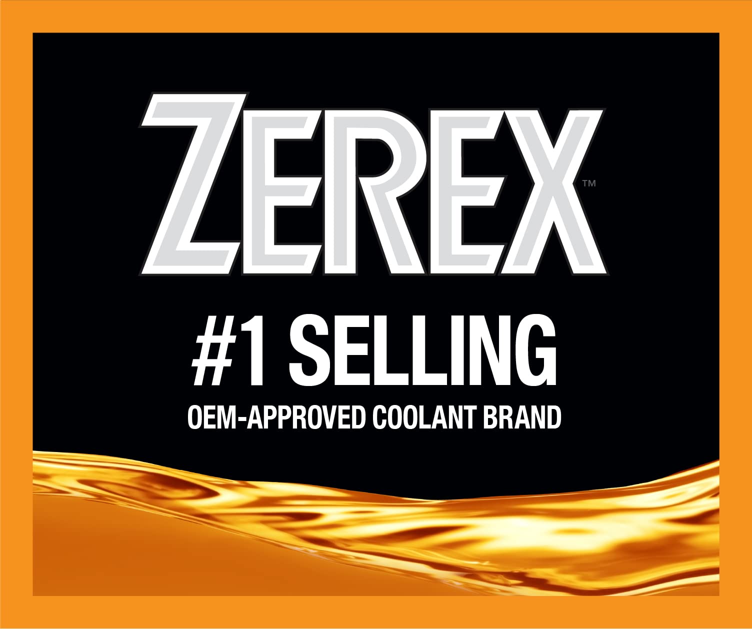 Zerex label detail showing OAT formula benefits for corrosion protection