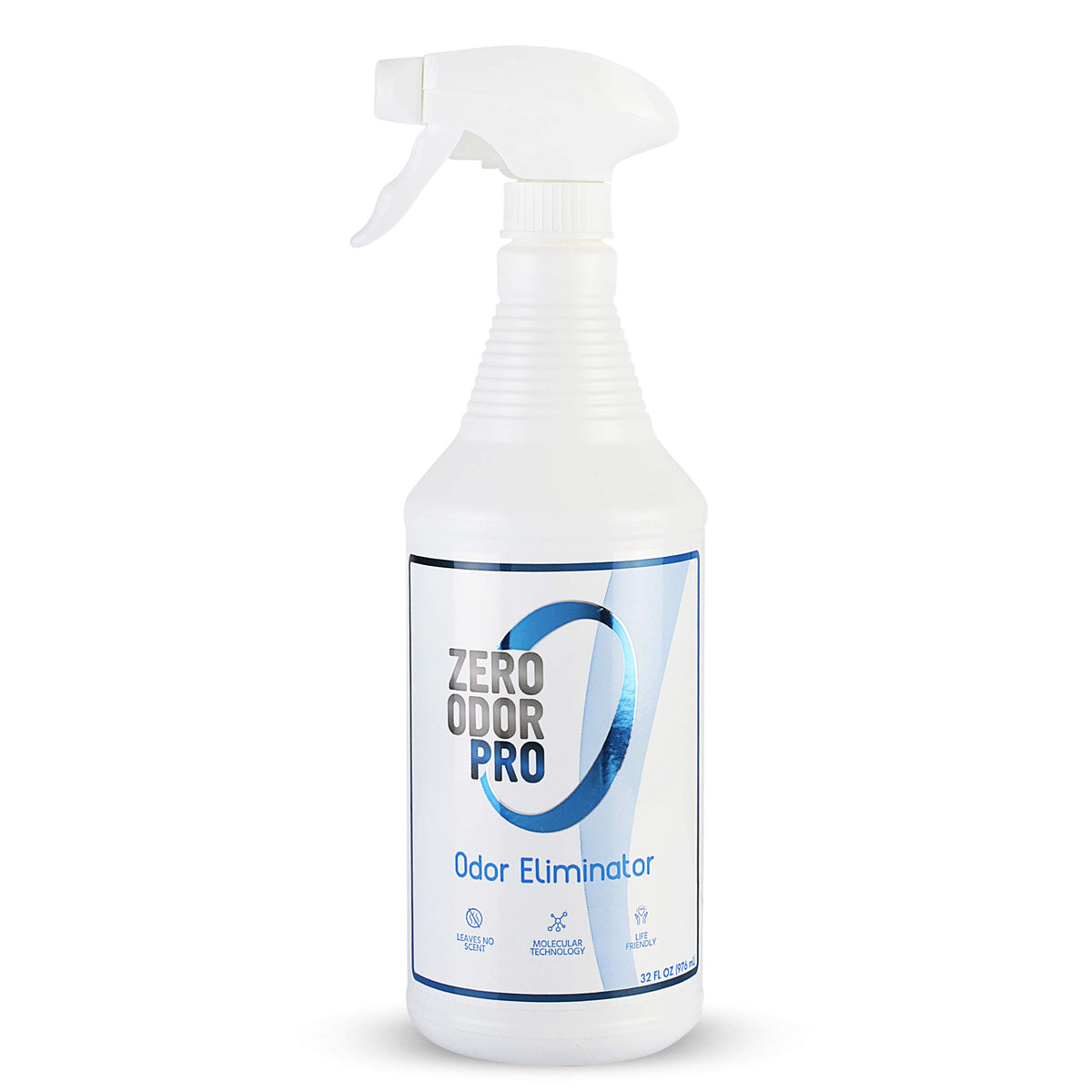 Zero Odor Pro 32 oz front packaging shows product and professional branding benefits neutralizing odors