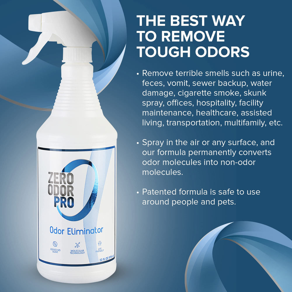 Zero Odor Pro in office lobby setting showing neutral scent result and fresh environment benefit
