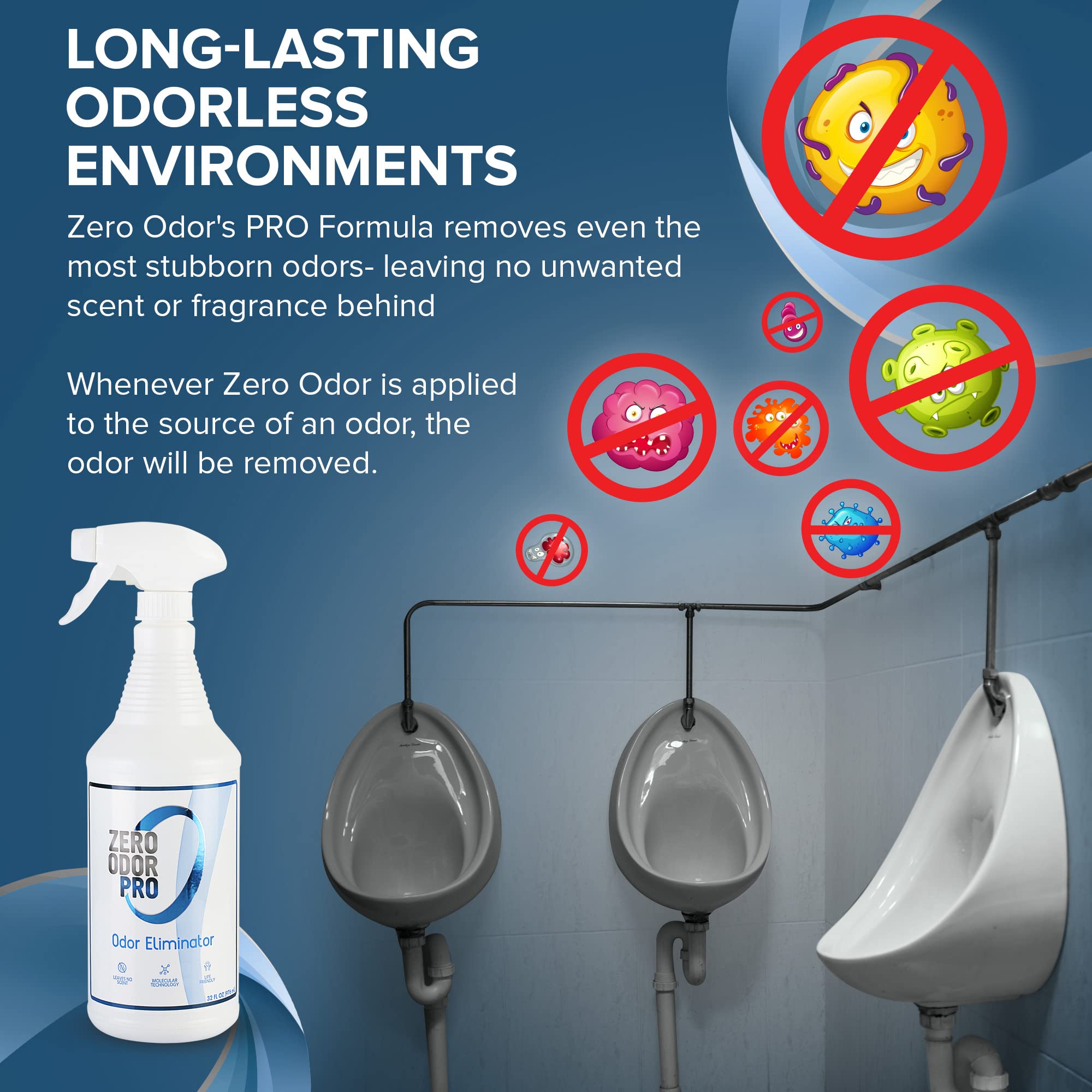 Zero Odor Pro on upholstery demonstration highlighting safe fabric treatment when spot-tested benefit