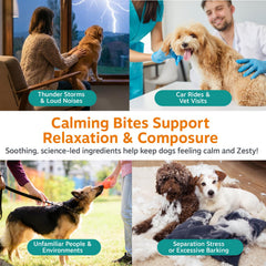 Zesty Paws close-up chew texture, soft palatable chewability