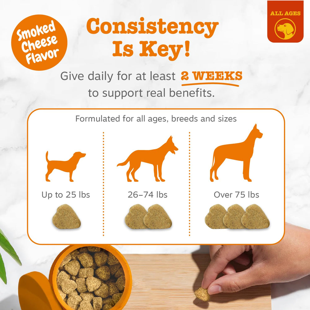 Zesty Paws omega-3 visual emphasizing skin and coat support