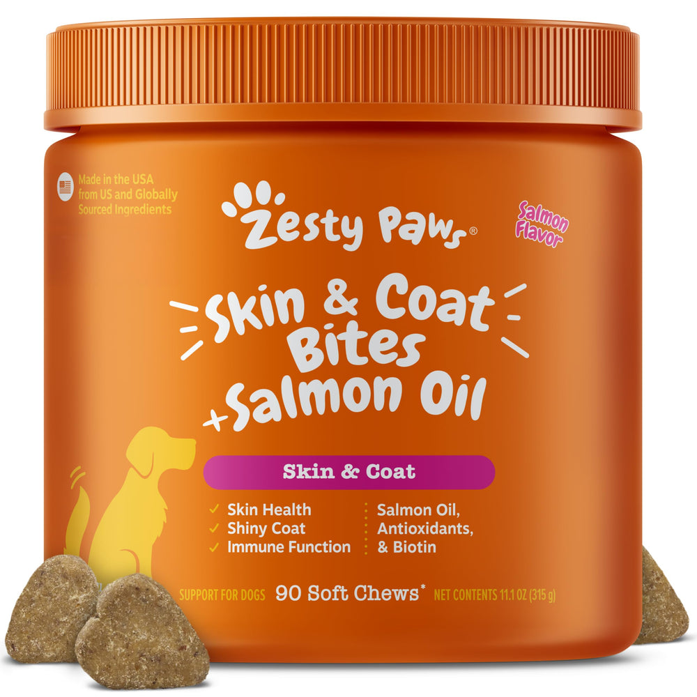 Zesty Paws front package view showing product name and 90 ct benefit
