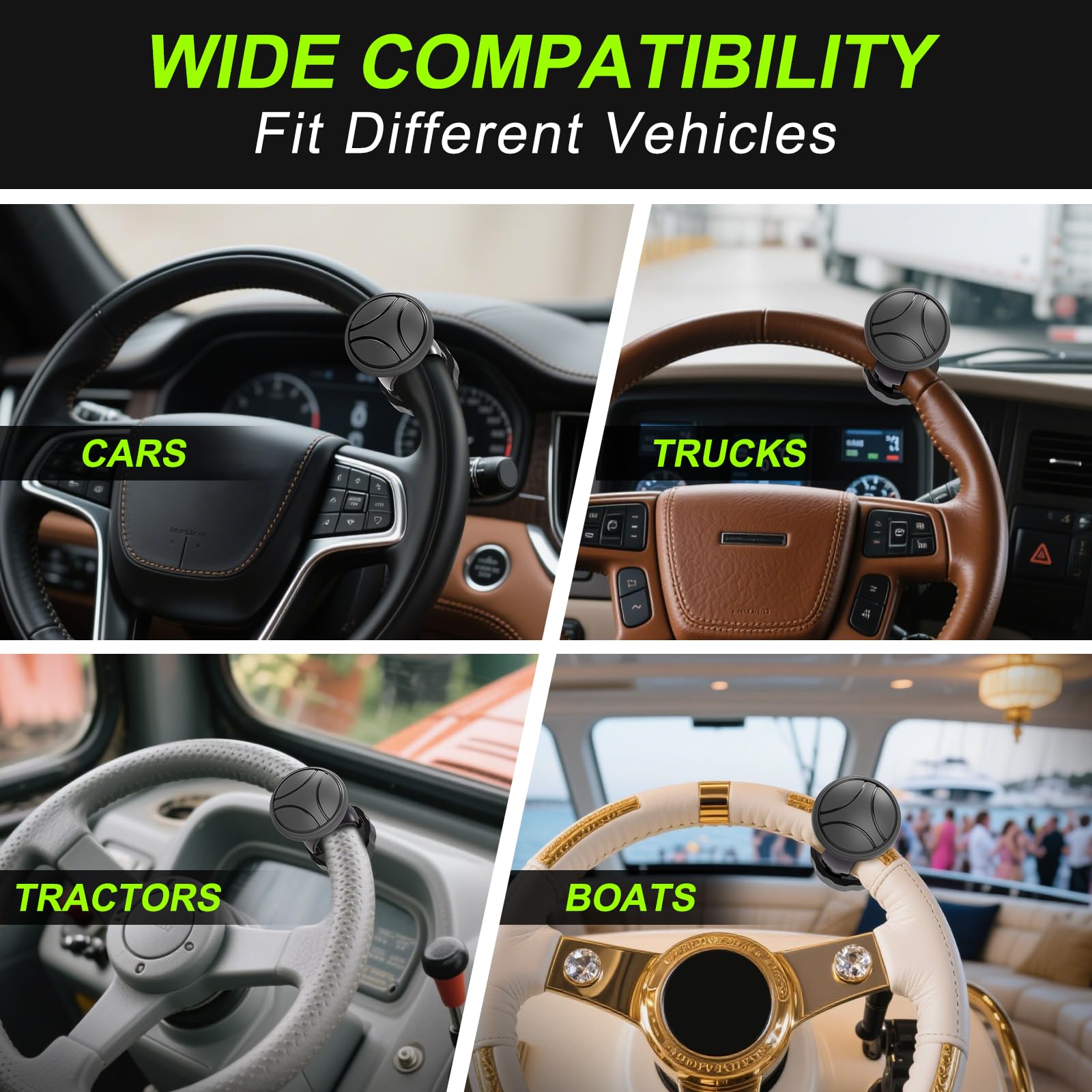 Zeyitian installed in truck cab aiding low-speed maneuvers