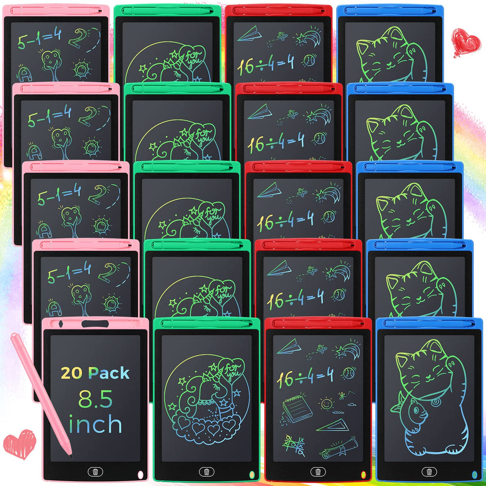 Zhehao front view of 20-pack colorful tablets shows easy group use
