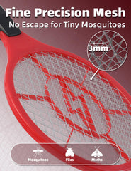 ZHOU HE inner charged grid detail showing effective insect zapping capability