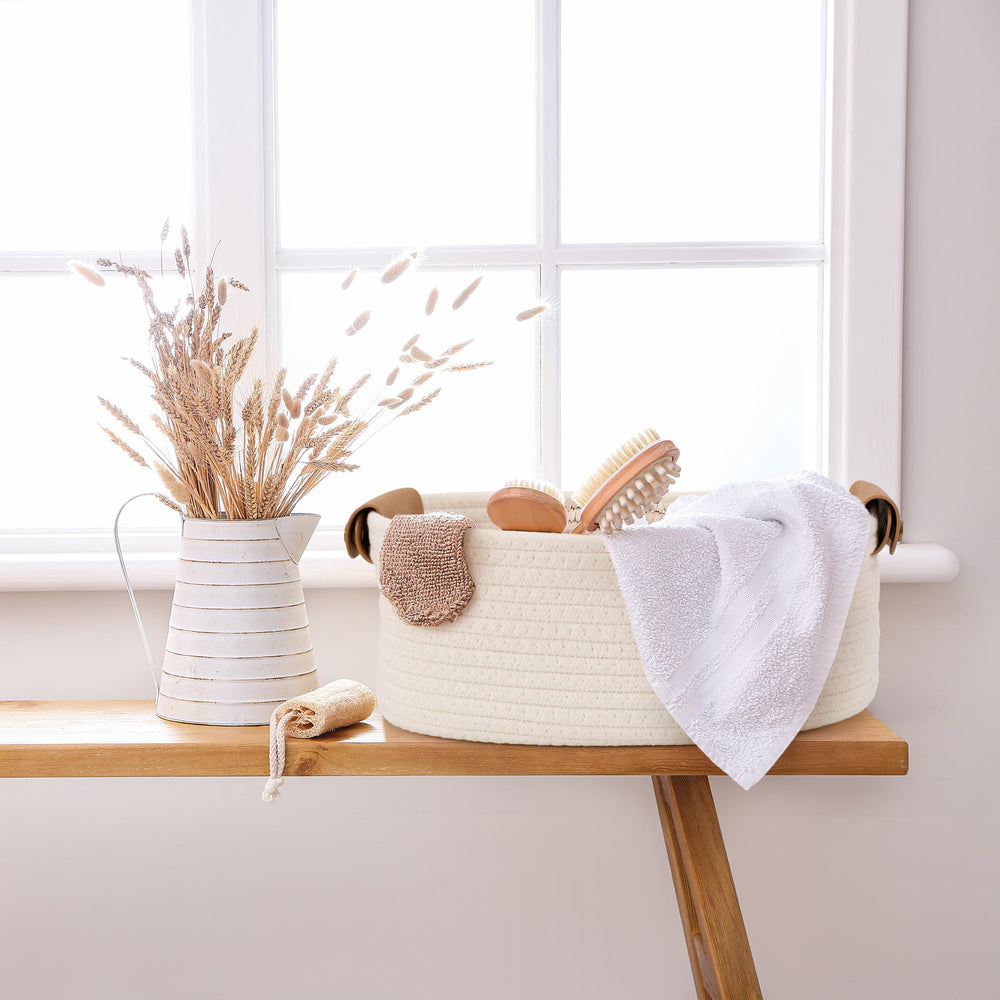 zicoto baskets beside ruler showing measurements and scale