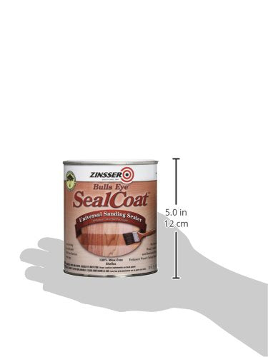 Shelf edge finished with Zinsser displaying clear, non-yellowing finish
