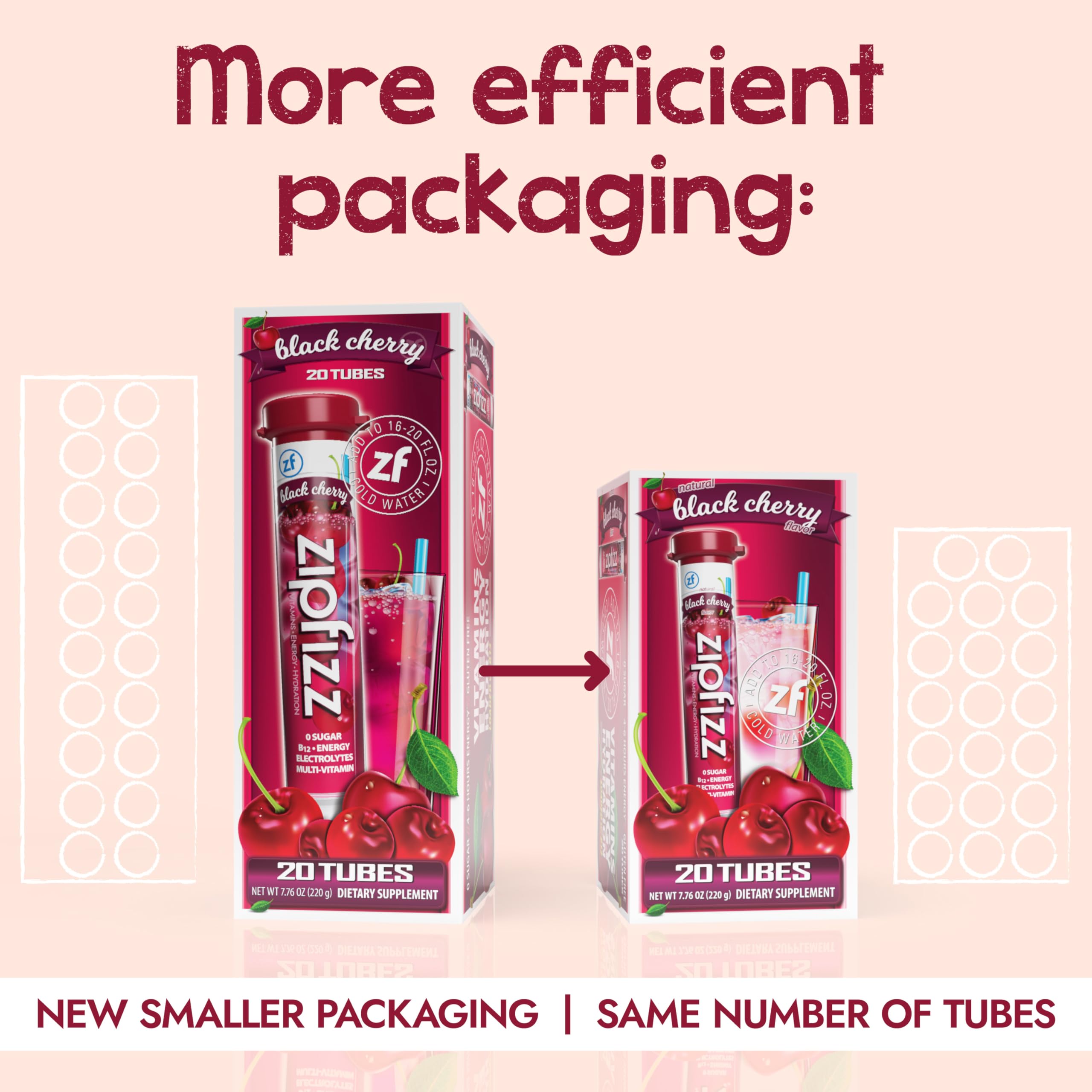 Zipfizz mixed in clear bottle highlighting hydration and fizz benefit