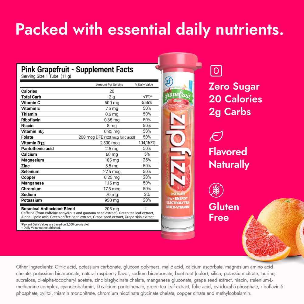Zipfizz tubes inside gym bag highlighting portability and pre-workout convenience benefit
