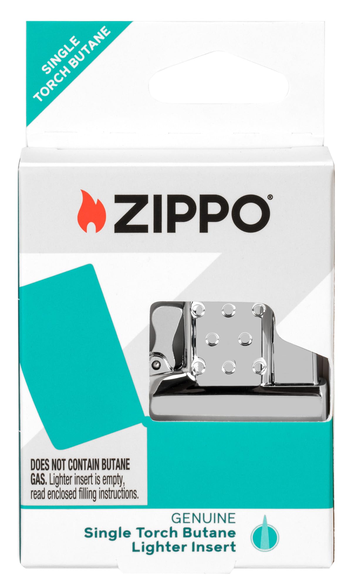 Zippo single torch gift box packaging showing presentation and storage benefit