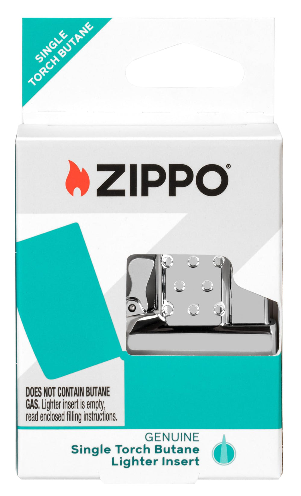 Zippo single torch gift box packaging showing presentation and storage benefit