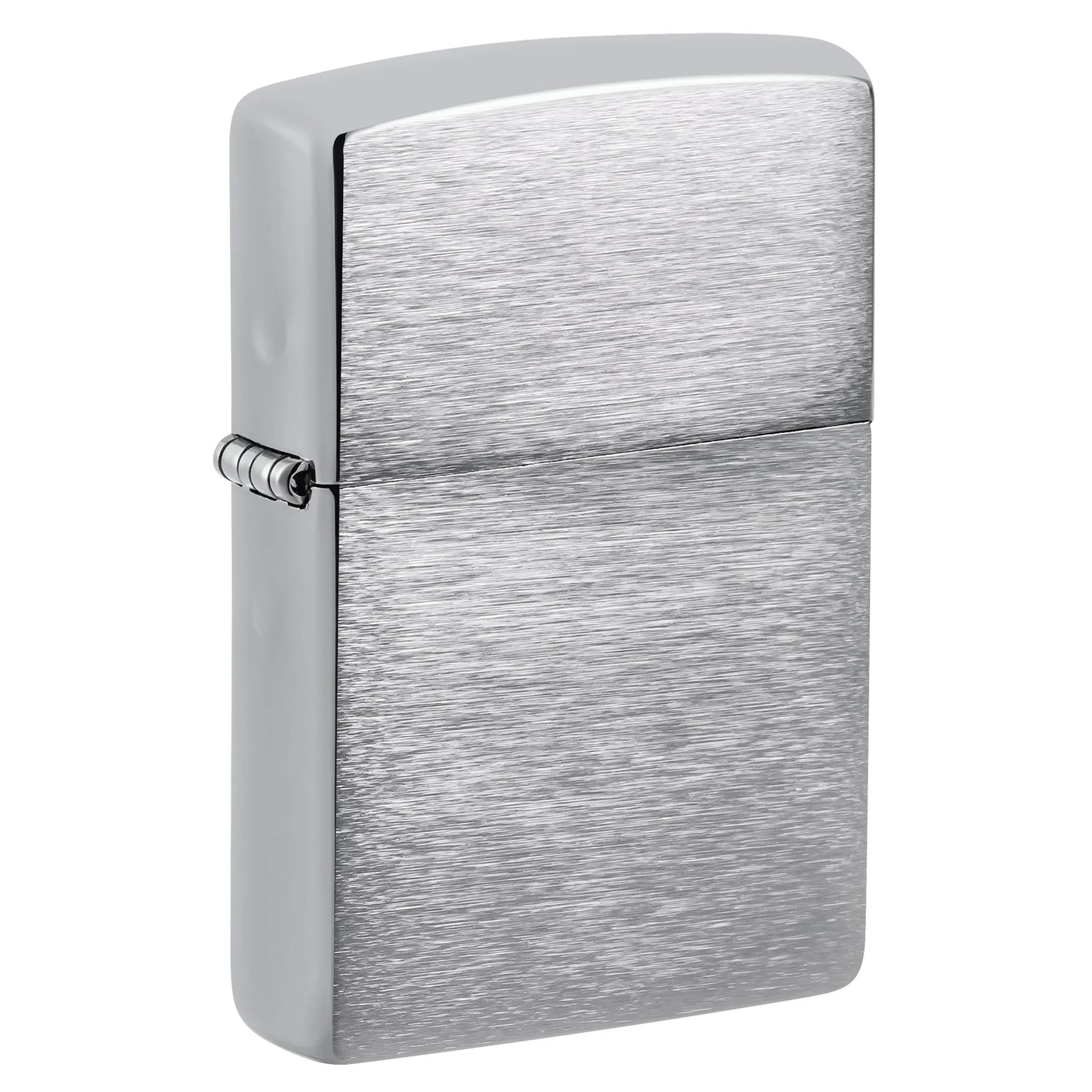 Zippo windproof chimney detail illustrating steady flame performance in breezy conditions