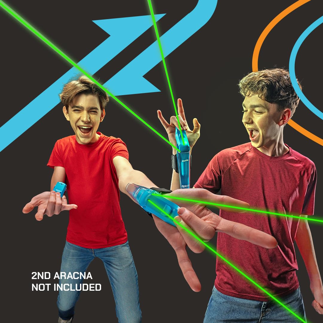 ZipString Aracna glow battle scene at night showing dramatic group play and visibility