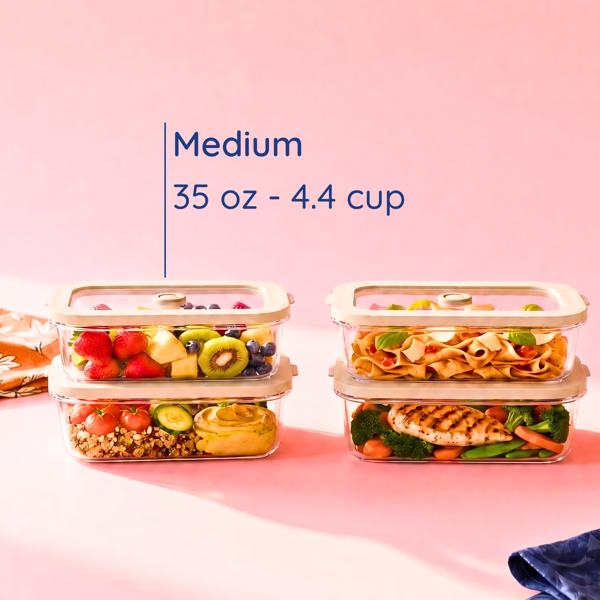 Ziruma container in freezer demonstrating long-term storage benefit