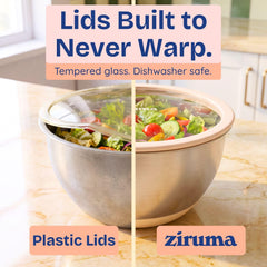 Ziruma nested bowls demonstrating compact storage and space-saving kitchen organization
