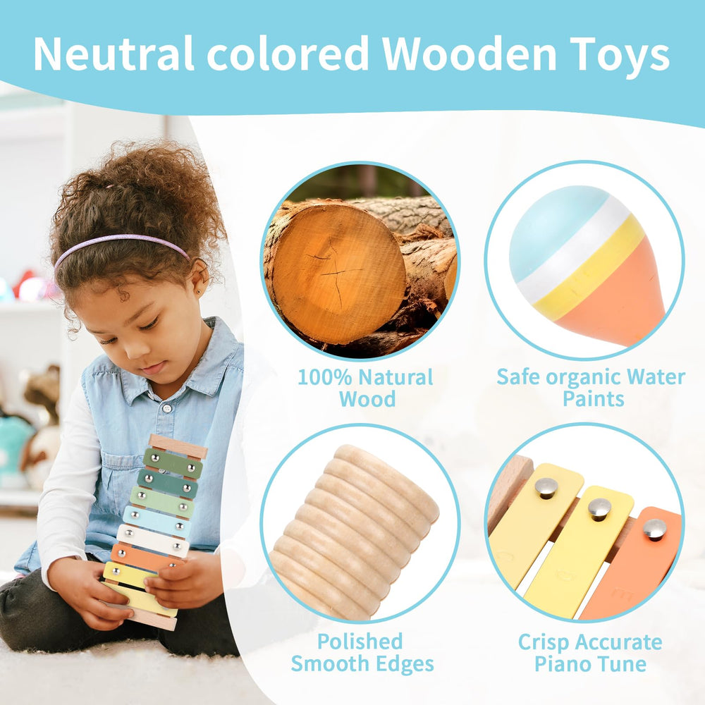 ZJEFUNS maraca shaker in child hand demonstrating easy grip benefit