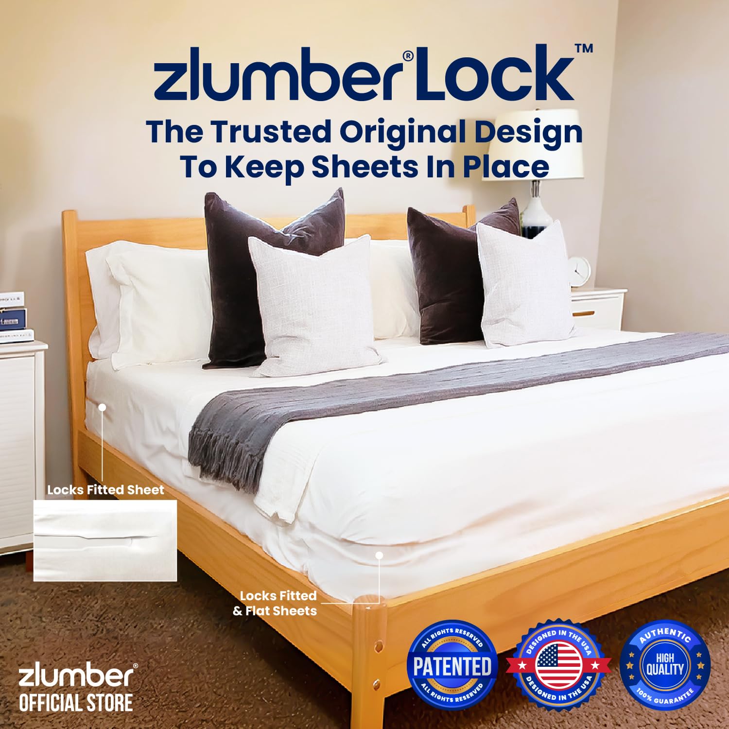 Zlumber heavy-duty strap close-up showing durable texture and reliable hold