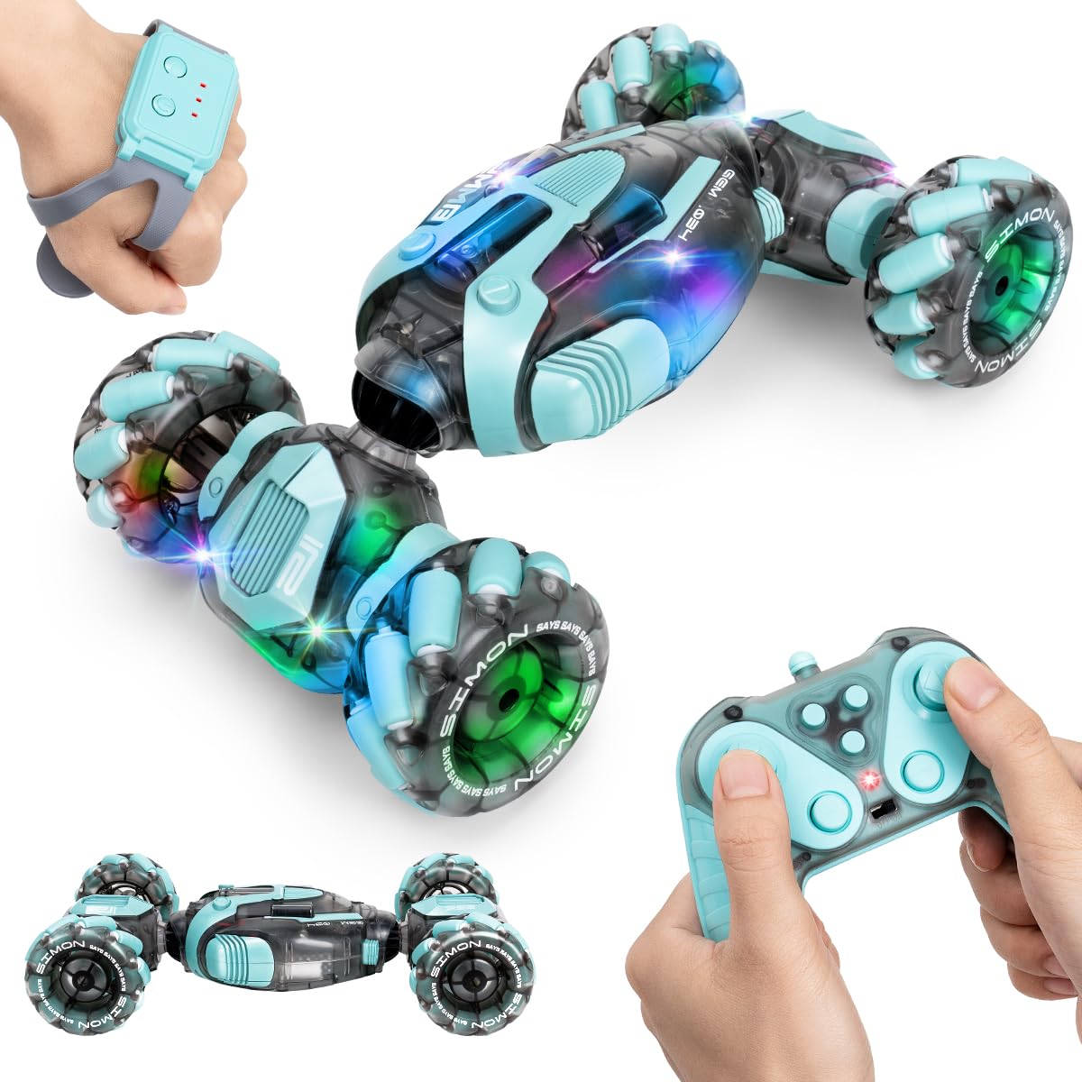 ZMMB front view showing lights and rugged design for exciting play