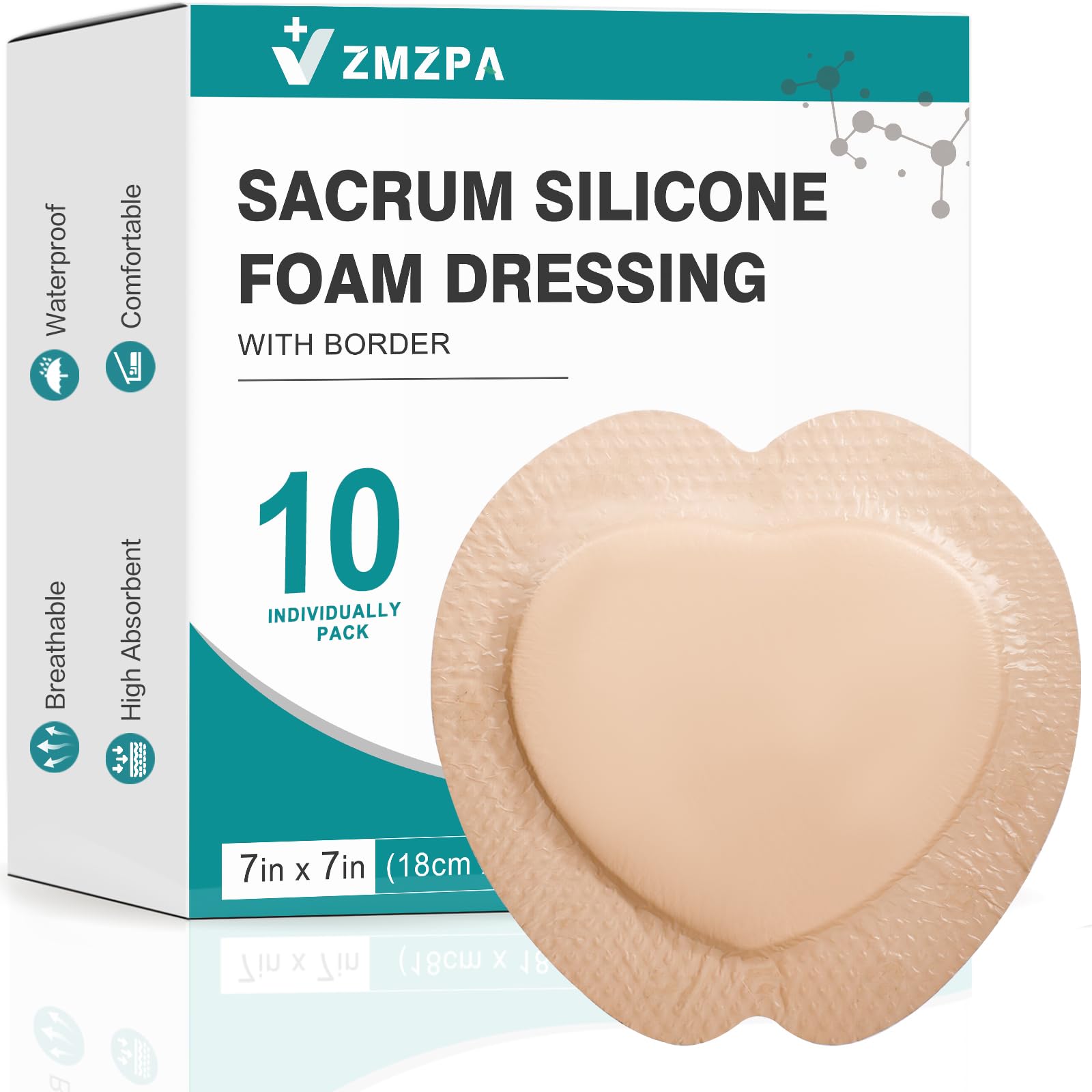 ZMZPA front packaging showing product and size benefits
