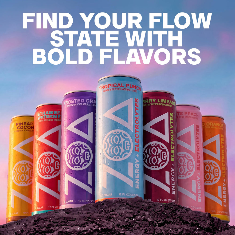 ZOA can in hand for scale showing portable size and on-the-go convenience