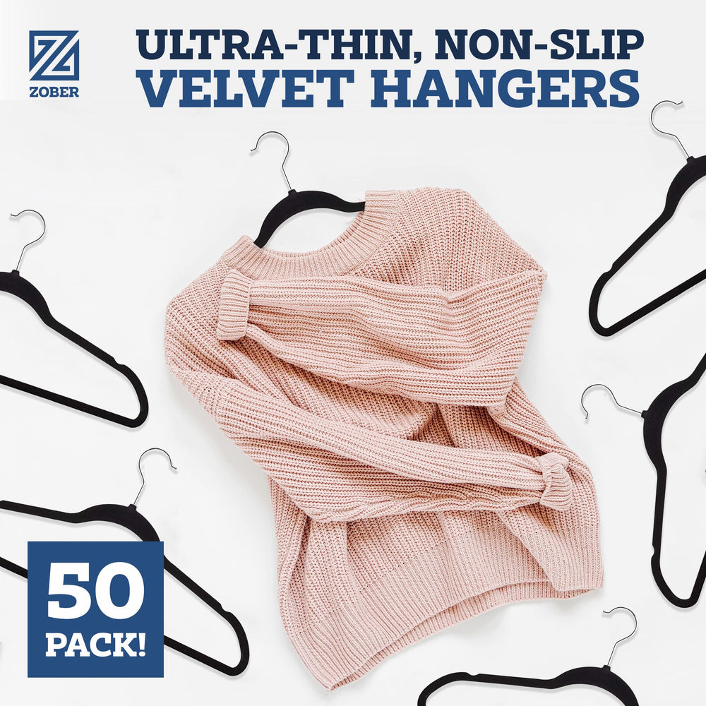 ZOBER close-up velvet texture protecting delicate fabrics from slipping