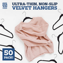 ZOBER close-up velvet texture protecting delicate fabrics from slipping