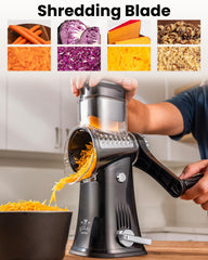 Zulay Kitchen suction base detail showing strong hold for stable, slip-free operation